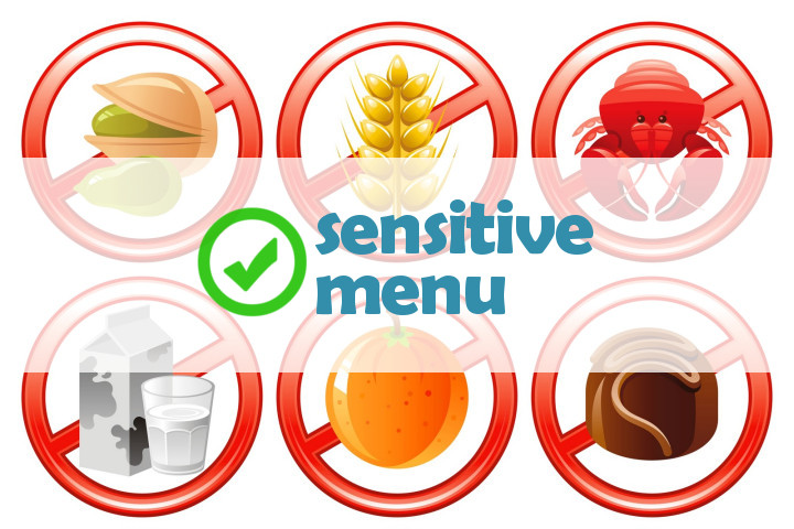 Sensitive menu